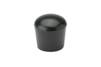 Kappe für Rundrohr, 18 mm Kunststoff, schwarz, 4 St.