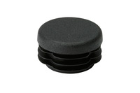 Kappe für Rundrohr, 30 mm Kunststoff, schwarz, 4 St.