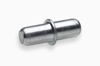 Bodenträger 5/5 mm Stahl, vernickelt, 20 St.