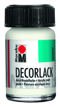 Decorlack-Acryl Weiß 15ml