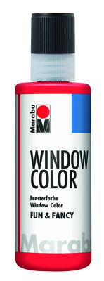 Window Color fun & fancy 80ml Kirschrot Fb. 031