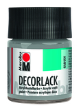 Decorlack-Acryl Metallic- Silber 50ml
