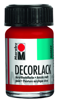 Decorlack-Acryl Kirschrot 15ml