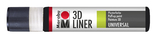 3D-Liner Schwarz Fb. 673 25ml