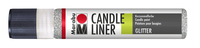 Candle-Liner Glitter-Silber Fb. 582 25ml