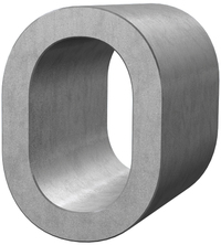 Aluminium-Press-Seilklemmen 2 mm blank, 15 Stück, SB