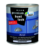 PROFI Acryl Premium Buntlack seidenm. Enzianblau 750 ml