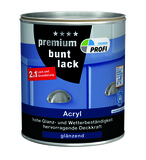 PROFI Acryl Premium Buntlack glänzend Reinweiß 125 ml