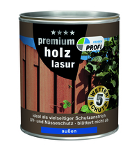 PROFI Premium Holzlasur Mahagoni 2,5 L