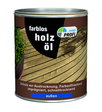 PROFI Holzöl Farblos 750 ml