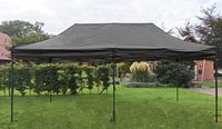 Profi Faltpavillon, 3 x 6 m, Stahl-Rahmen, Dach: anthrazit