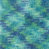 Filzwolle color 50g, blau/türkis-meliert