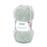 Shetland 100g, grün 80% Polyacryl, 20% Wolle