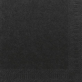 Tissue-Servietten, 33 x 33 cm schwarz