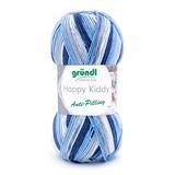 Happy Kiddy Grau/Blau/Weiß 100%Polyarcryl