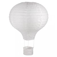 Papierlampion Heißluftballon