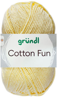 Cotton fun helles Gelb