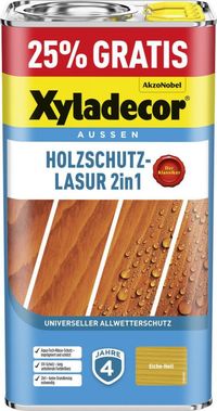XY Holzschutz-Lasur Promo Eiche Hell 5L
