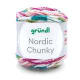 Nordic Chunky blau-grün-pink-natur