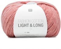 Cotton light&long 50g rosa