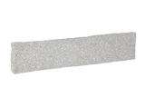 Granit Randstein hellgrau, 6x20x100 cm gespitzt