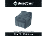 Loungsesselhülle XL AeroCover Polyester,grau,75x78x65/110cm