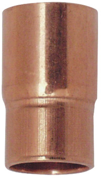 CU Reduzier-Nippel 22a x 18 mm