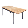 Tisch Monza ant. ausziehbar 152/210x89cm Alu-Teak