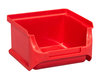 ProfiPlus Box 1, rot, TÜV/GS Stapelsichtbox, 100x100x60 mm