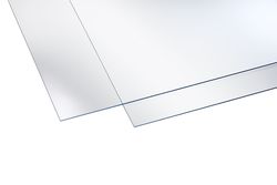 Polystyrolplatte Glatt klar 2,5x500x1000 mm