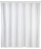 Polyester Duschvorhang uni weiß 120x200 cm