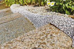 Steinfolie granit-grau 0,4 x 25 m