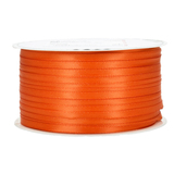 Doppelsatinband orange 3 mm