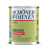 Home Buntlack seidenmatt Limet tengrün 0,125 L