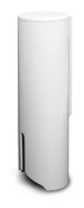 Watte-Pad-Spender,weiß, Bttl 24x6,5x6,5 cm