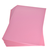 Moosgummiplatte rosa 200 x 30 0 x 2 mm