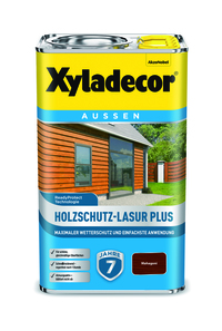 Xyladecor Holzschutz-Lasur Plus Mahagoni 2,5 L