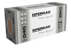 Superglass Trennwandplatte 040 1250x625x40mm (Bund 10,938qm)