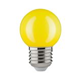 LED Tropfen 2W E27 230V Gelb schlagfest