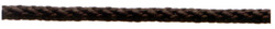 Polypropylen-Seil, schwarz Ø 4,0 mm, 8-fach geflochten