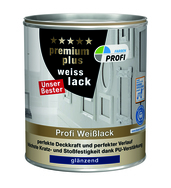 PROFI Acryl Premium Weisslack glänzend 750 ml