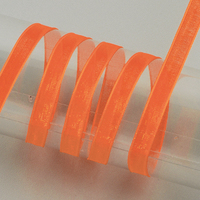 Organzaband Webkante orange 1 5 mm