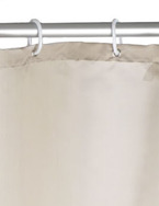 Anti-Schimmel Polyester Dusch- vorhang beige