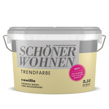 Trend Wandfarbe matt Vanilla 2 ,5 L