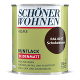 Home Buntlack seidenmatt Schok obraun RAL 8017 0,75 L