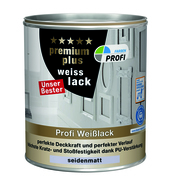 PROFI Acryl Premium Weisslack seidenmatt 375 ml