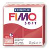 Fimo soft Modelliermasse kirschrot, 8020-26