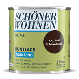 Home Buntlack glänzend sch okobraun RAL 0,375 L