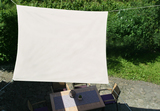 Sonnensegel quadratisch beige, 500x500 cm