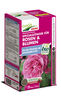 Cuxin Spezialdünger für Rosen & Blumen, Minigran, 1,5 kg